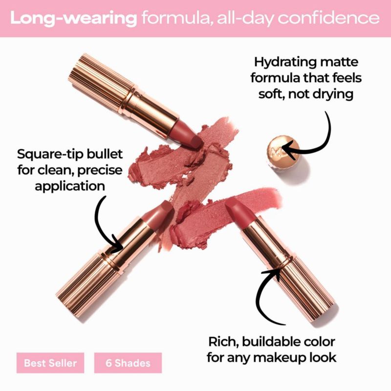 Barra de labios MCoBeauty Ruby Rouge Mate Luxe
