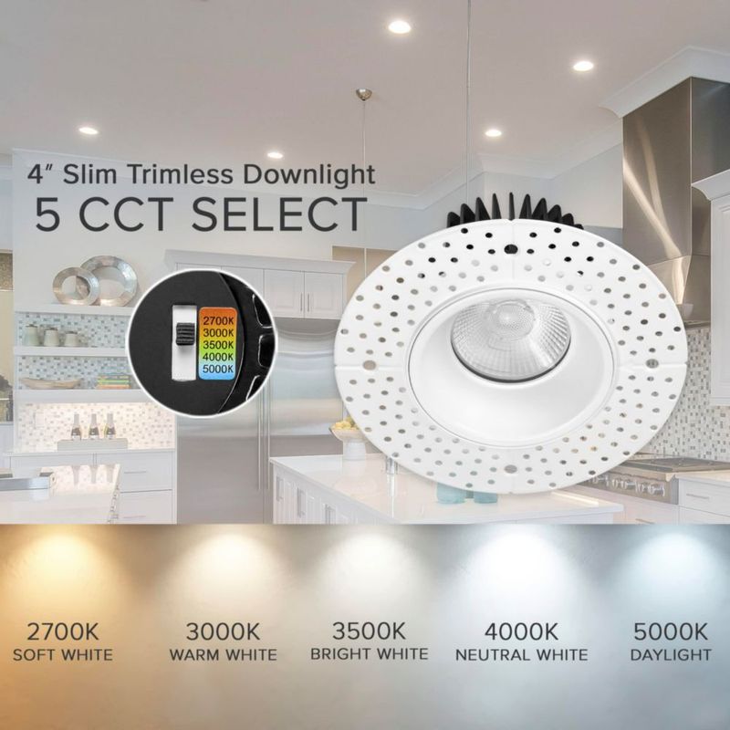 Downlight Maxxima 10 cm 1000 lm 5 CCT regulable