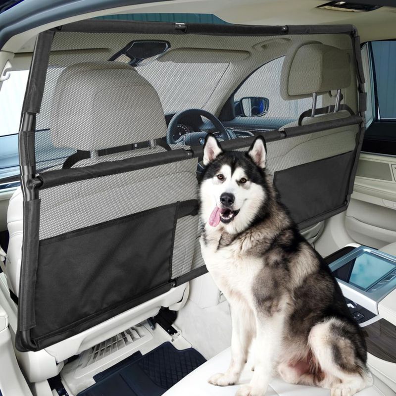 Barrera para perros Feestars 142 cm para SUV y camioneta