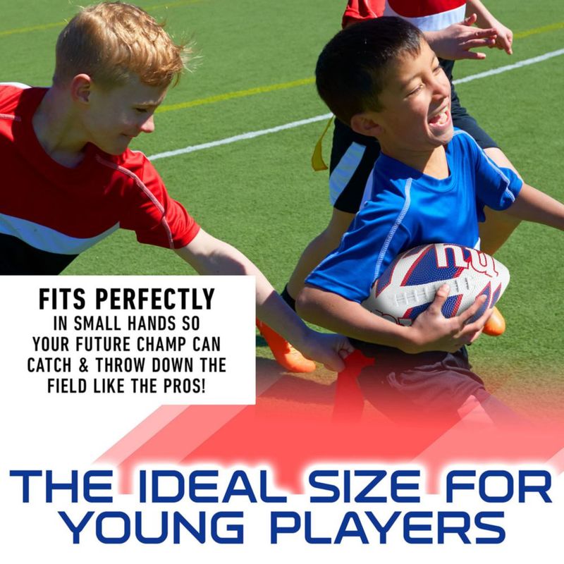 Football Franklin Sports NFL New York Giants Youth Rubber