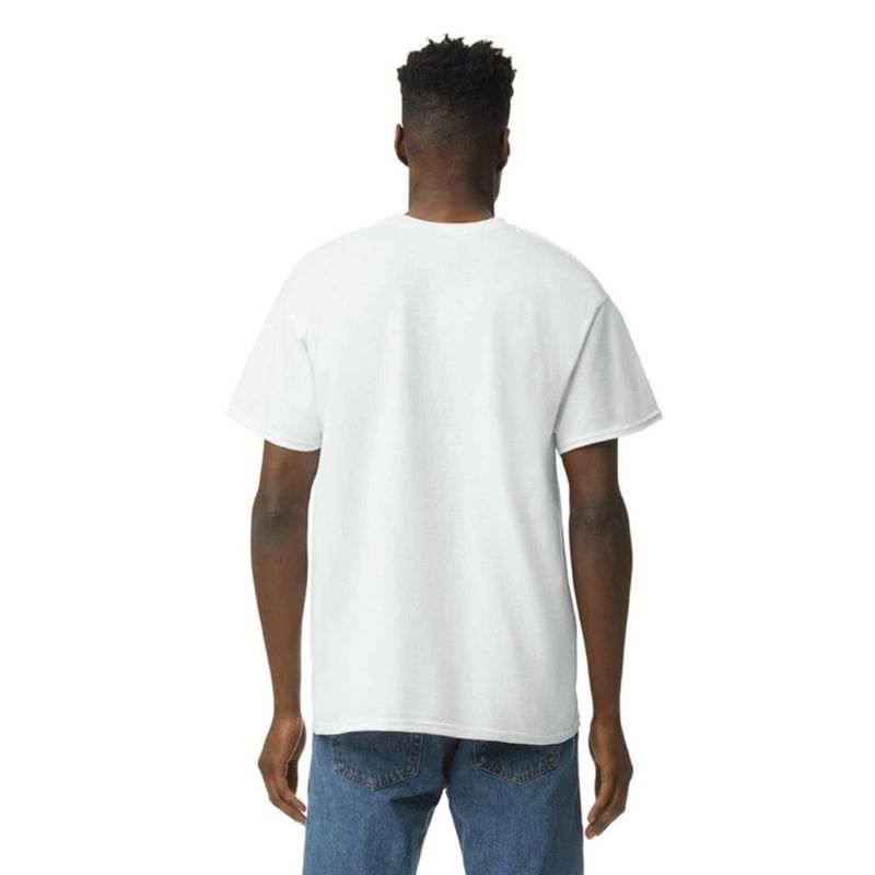 Camiseta Gildan G5000 Blanca Pack de 2 talla Large EE. UU.