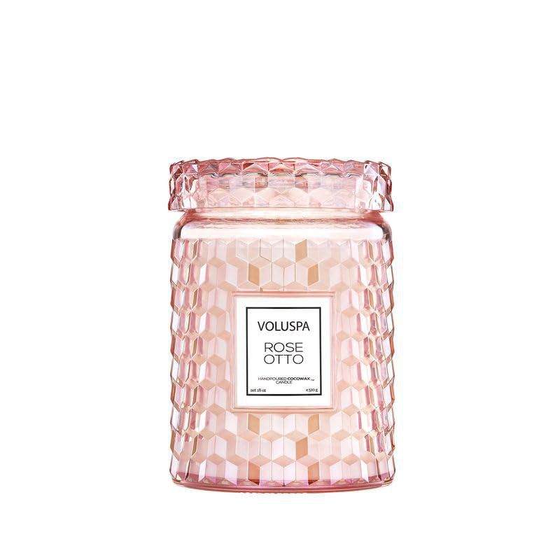 Vela Voluspa Rose Otto 510 g 100 h Cera de coco