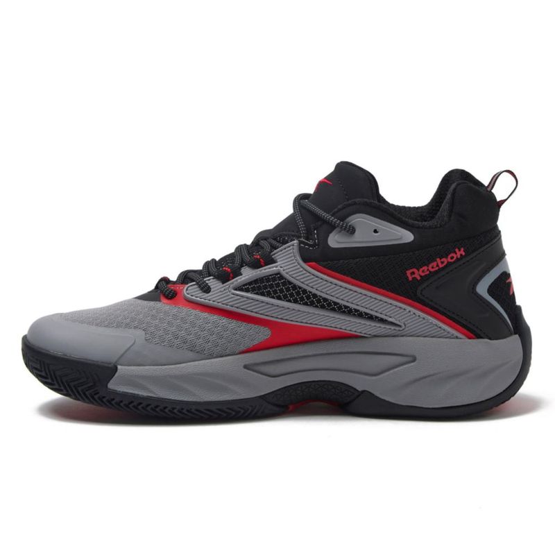 Zapatillas Reebok Zone Breaker 10 Aleación/Negro/Rojo