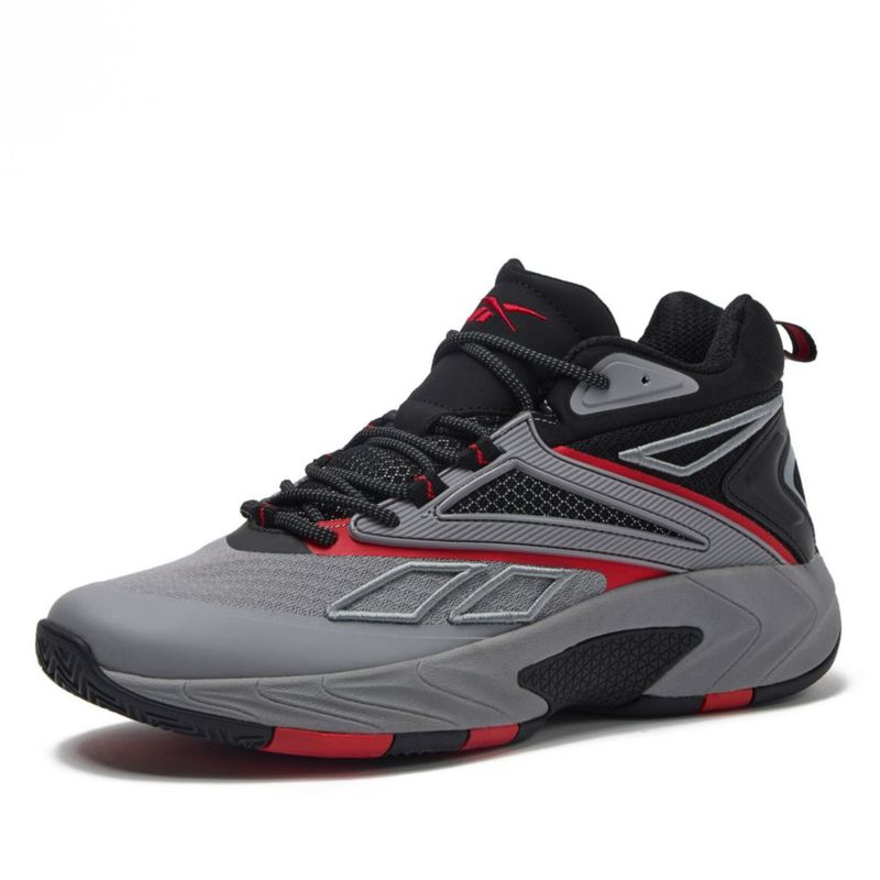 Zapatillas Reebok Zone Breaker 10 Aleación/Negro/Rojo