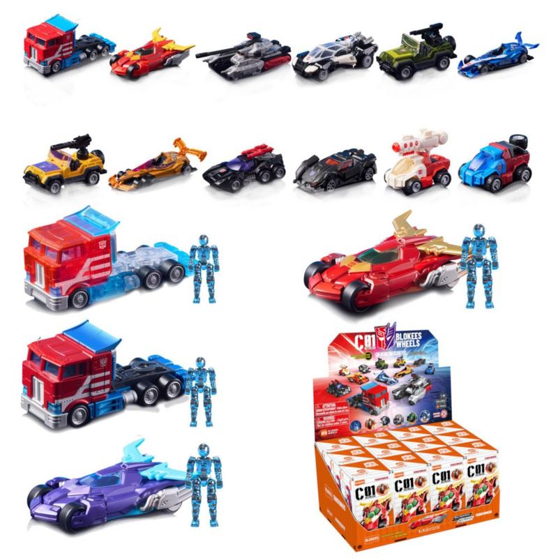 Kits de Modelismo BLOKEES escala 1/64 pack de 12 para mayores de 9 años