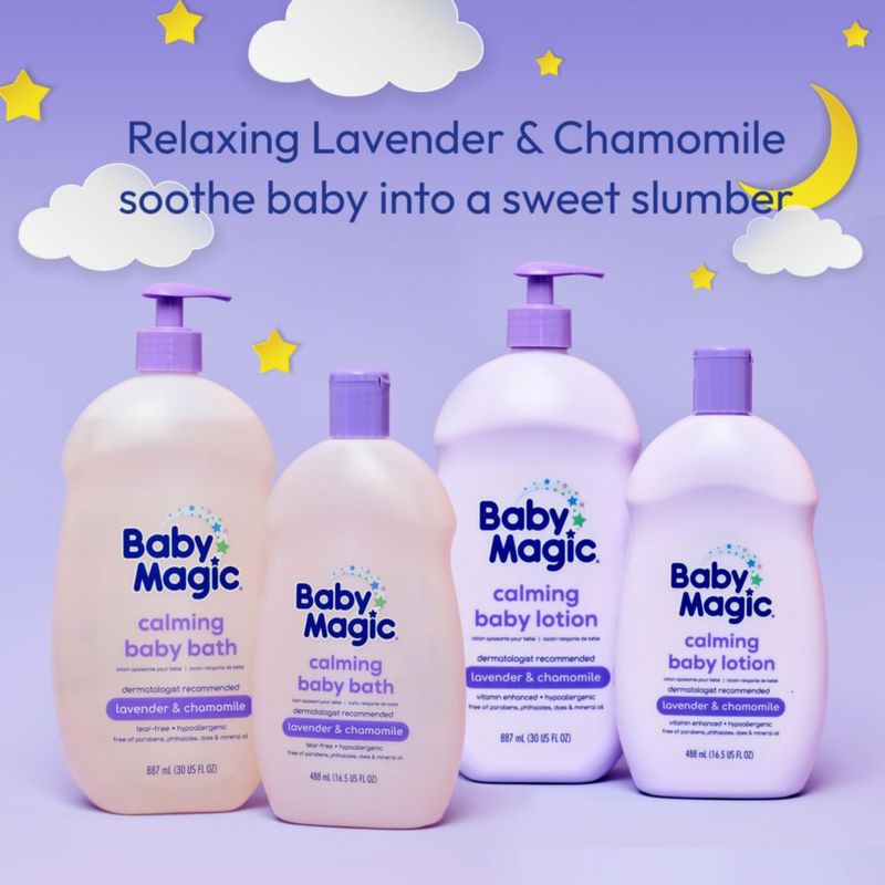 Loción Baby Magic Calmante 488 ml Lavanda y Manzanilla