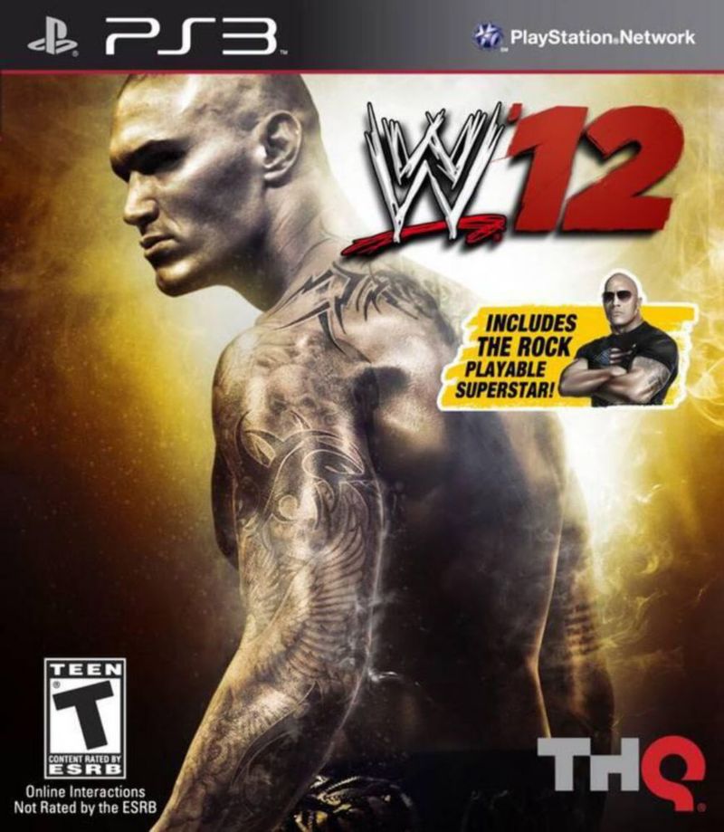 Videojuego THQ WWE '12