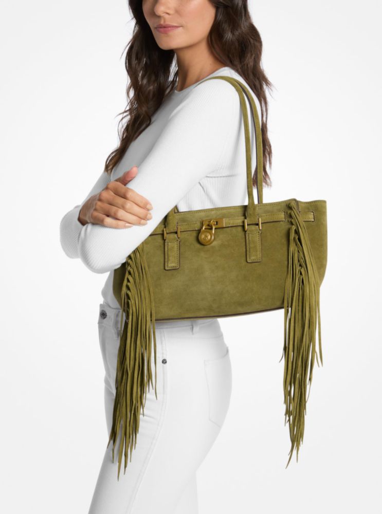 Bolso tote de hombro pequeño Hamilton de Michael Kors