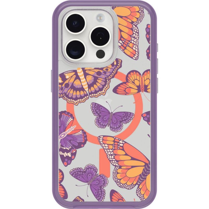 Funda OtterBox iPhone 15 Pro Symmetry Púrpura