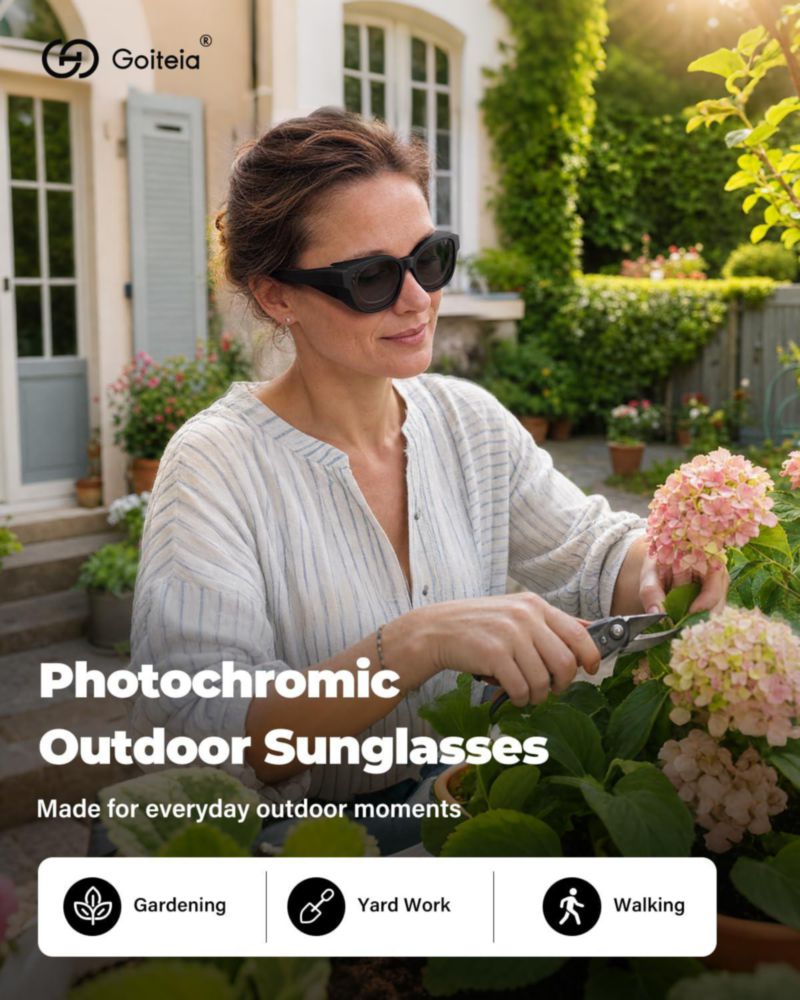 Gafas de sol Goiteia fotocromáticas con ajuste sobre gafas – 285 g
