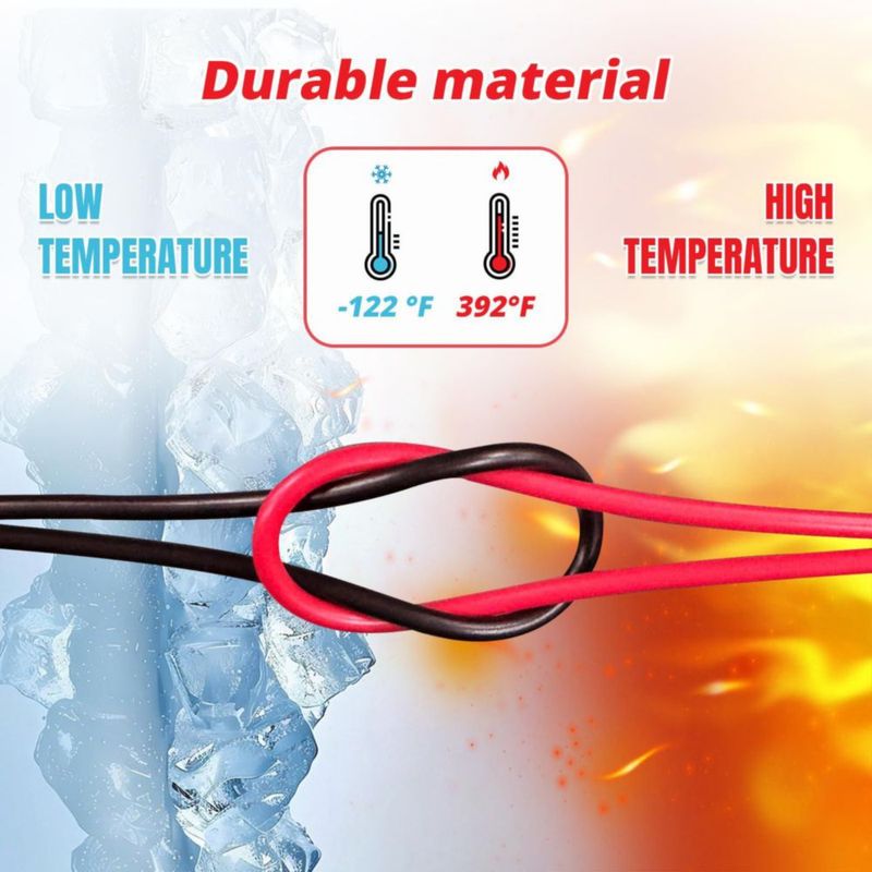 Cables de prueba para multímetro SuperDi 1000 V 20 A CAT III 107 cm