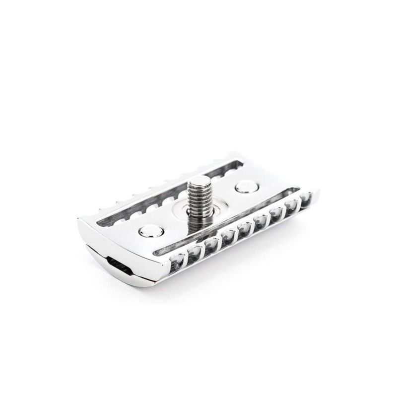 Maquinilla de afeitar de seguridad MÜHLE Grande R41 peine abierto cromo