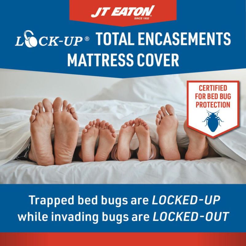 Funda de colchón JT Eaton 83FULENC Full Bed Bugs Lock-Up