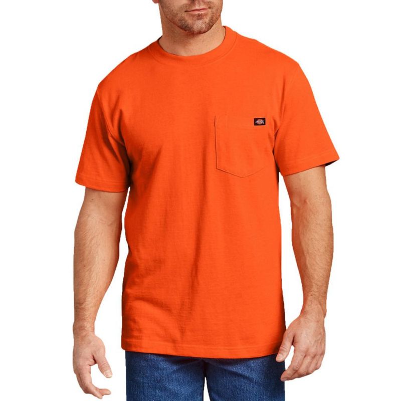 Camiseta Dickies Naranja Brillante Talla Grande y Alta