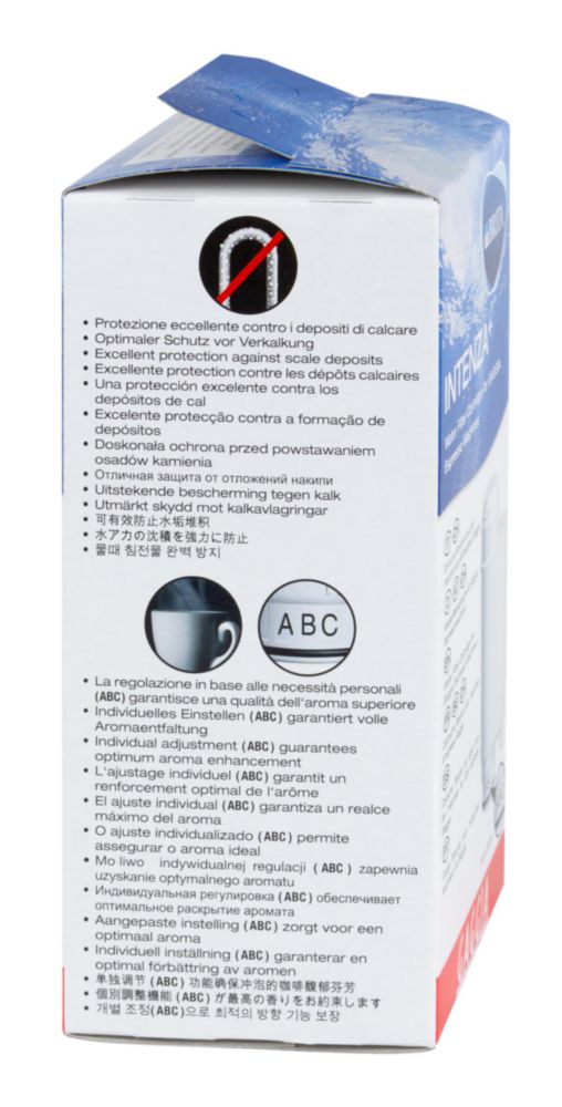 Filtro de agua Gaggia Intenza para máquinas de café espresso paquete doble