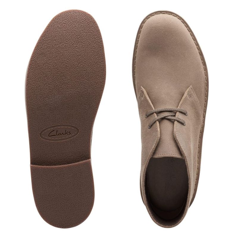 Botas Clarks Bushacre 2 de gamuza color topo 26 cm