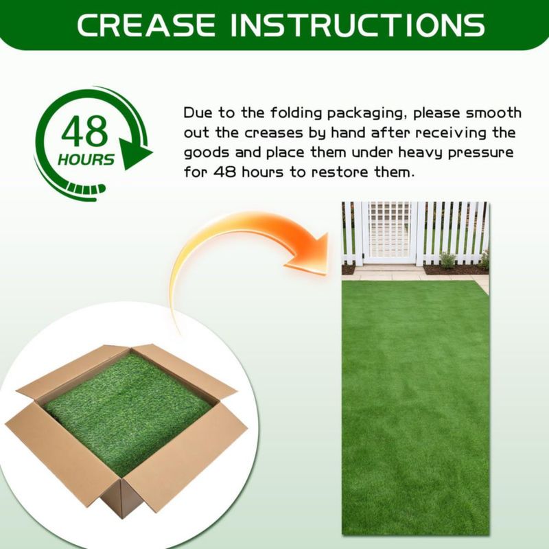 Césped Artificial KILCLER 12 m x 18 m Suave y Duradero