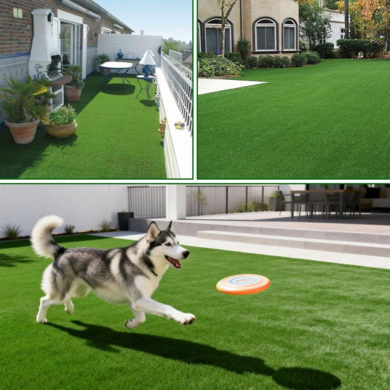 Césped Artificial KILCLER 12 m x 18 m Suave y Duradero