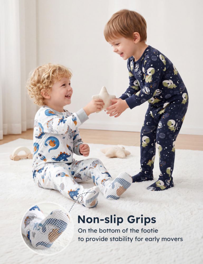 Pijama Yoofoss de algodón orgánico para bebé (niño/niña)