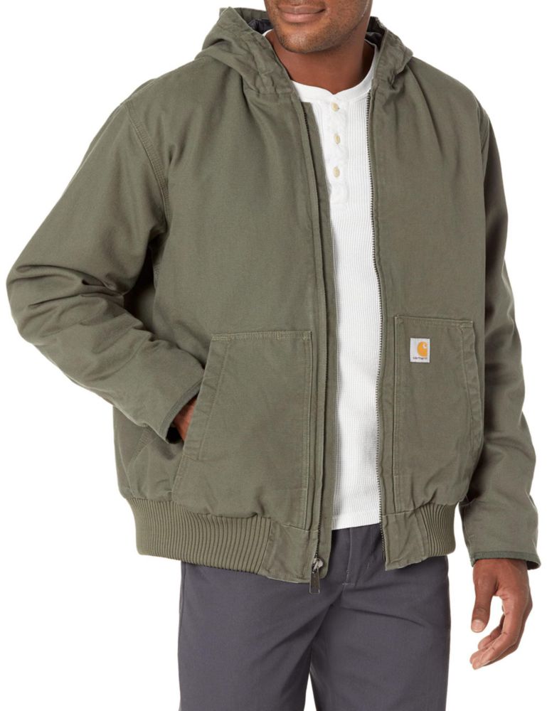 Chaqueta Carhartt XXL Musgo Lavada (tela de pato) Active