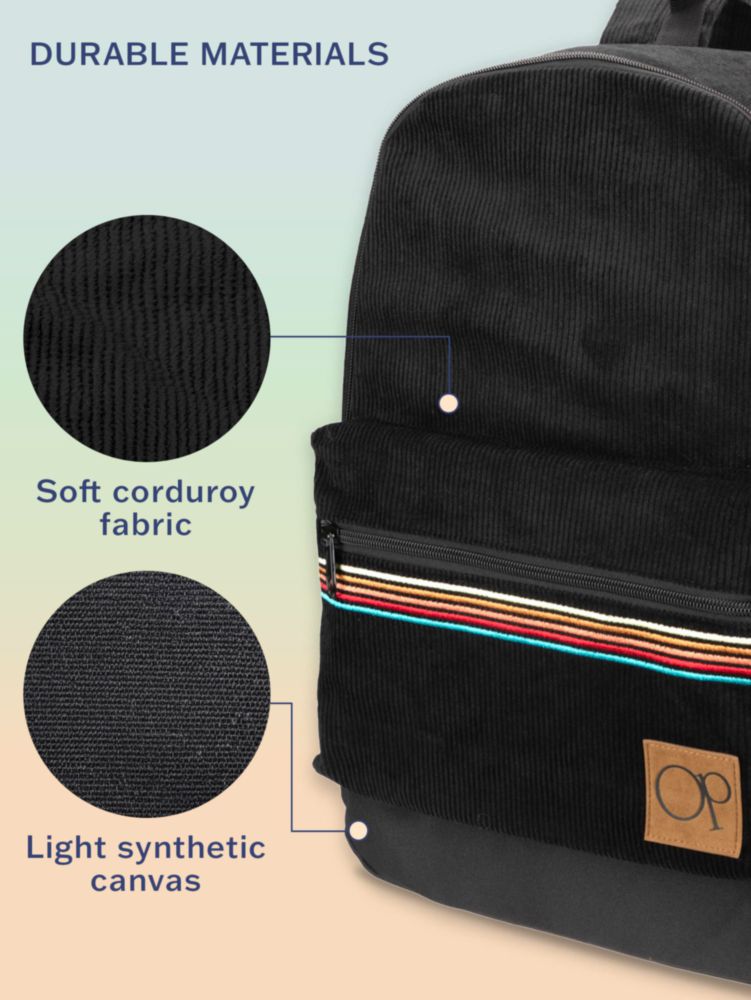 Mochila Ocean Pacific OG Corduroy para portátil de 15.6 pulgadas