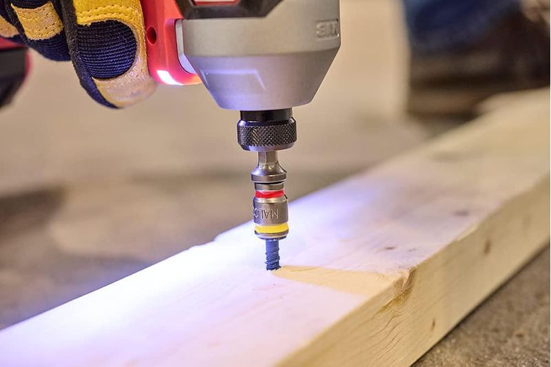 Destornillador hexagonal Malco 5 cm 1/4" y 5/16" magnético