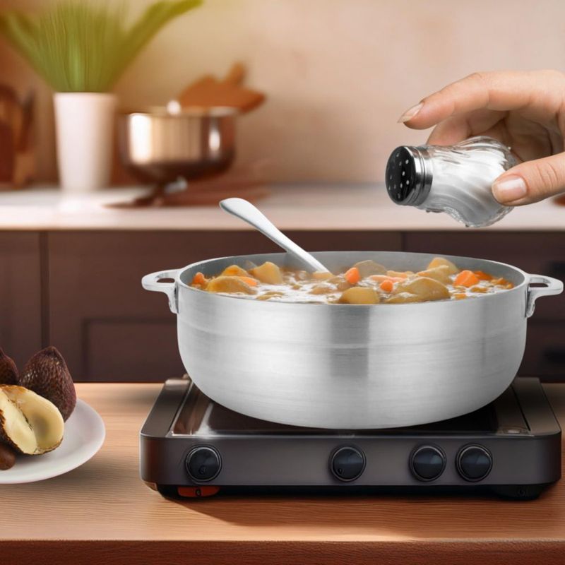 Olla Holandesa Alpine Cuisine 30 L de Aluminio con Tapa