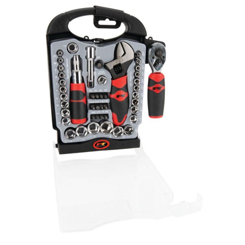 Llave Ajustable Performance Tool W39000 Juego Compacto de 45 Piezas