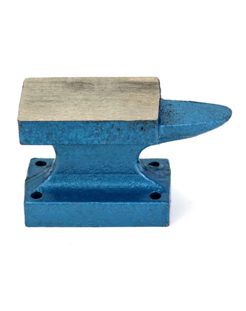 Yunque QWORK de Bloque de Banco 0.45 kg (1 lb) 6.4 × 3.5 cm de Hierro Fundido