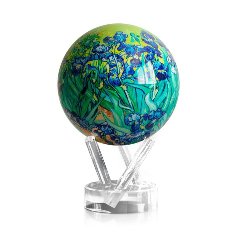 Globo MOVA Van Gogh Iris 11 cm Auto‑rotatorio