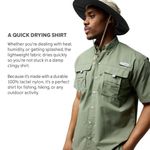 Camisa de Pesca Columbia PFG Bahama II de Manga Corta