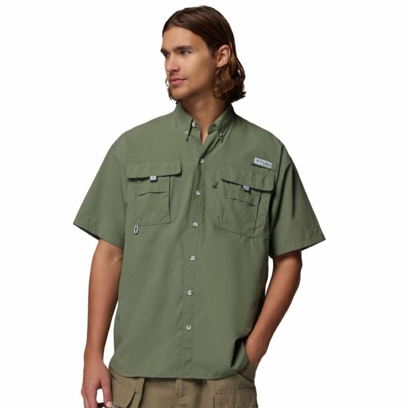 Camisa de Pesca Columbia PFG Bahama II de Manga Corta