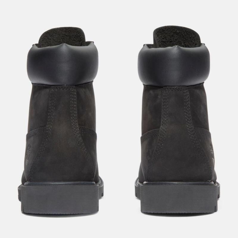 Bota Timberland Classic 25 cm Impermeable Negra Ancha