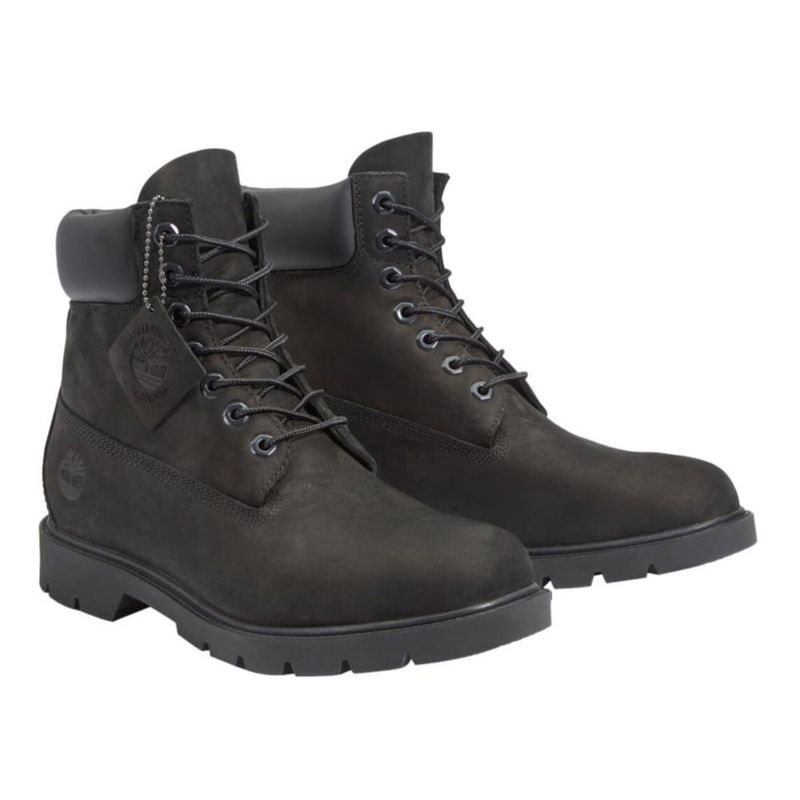 Bota Timberland Classic 25 cm Impermeable Negra Ancha