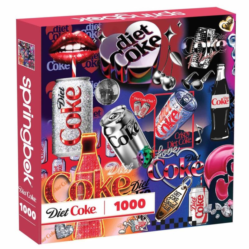 Rompecabezas Springbok Diet Coke de 1000 piezas