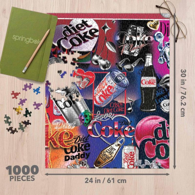 Rompecabezas Springbok Diet Coke de 1000 piezas