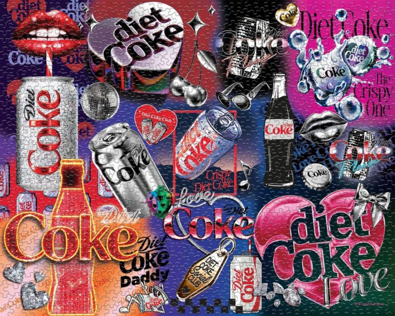 Rompecabezas Springbok Diet Coke de 1000 piezas