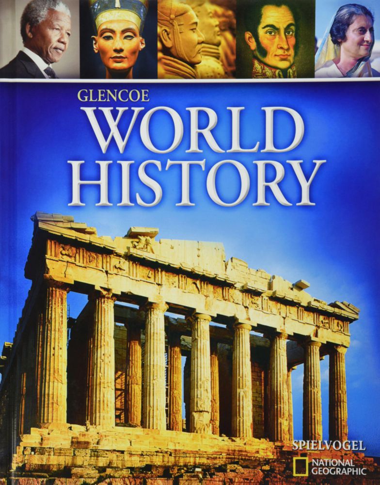 Libro McGraw-Hill Education Glencoe Historia del Mundo