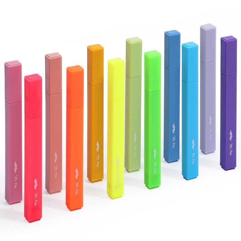Marcadores Mr. Pen de colores surtidos (paquete de 12)