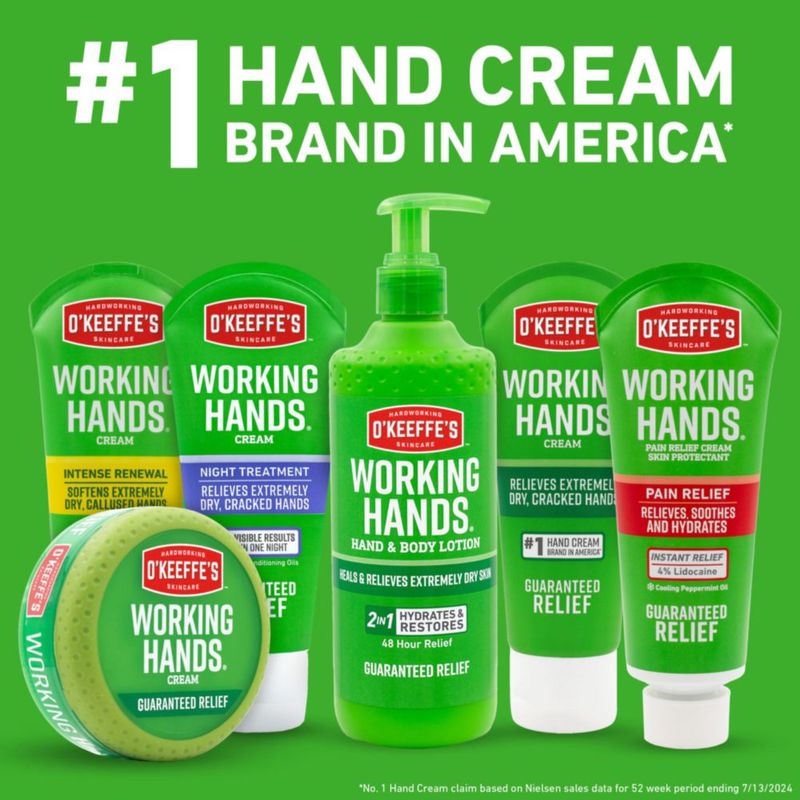 Loción O'Keeffe's Working Hands para manos y cuerpo 355 ml (paquete de 1)