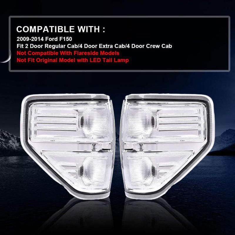 Luces traseras PIT66 para Ford F150 2009-2014