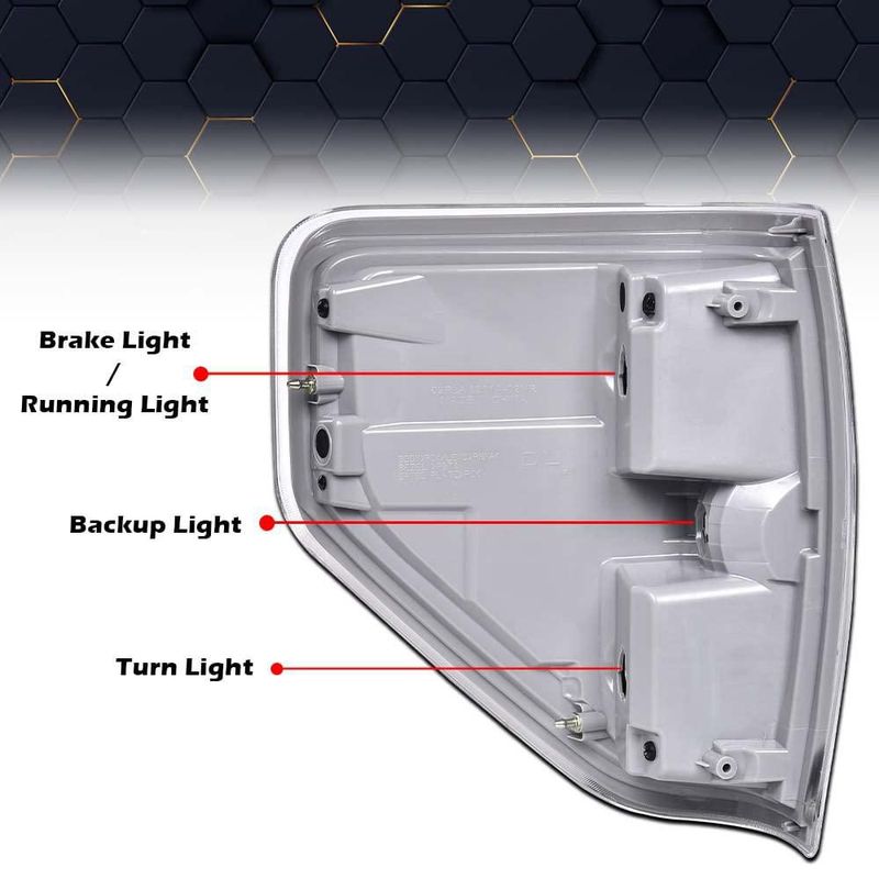 Luces traseras PIT66 para Ford F150 2009-2014