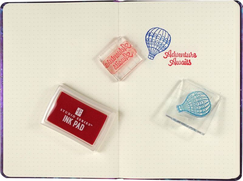 Set de sellos PETER PAUPER PRESS 14x21 cm - 30 piezas