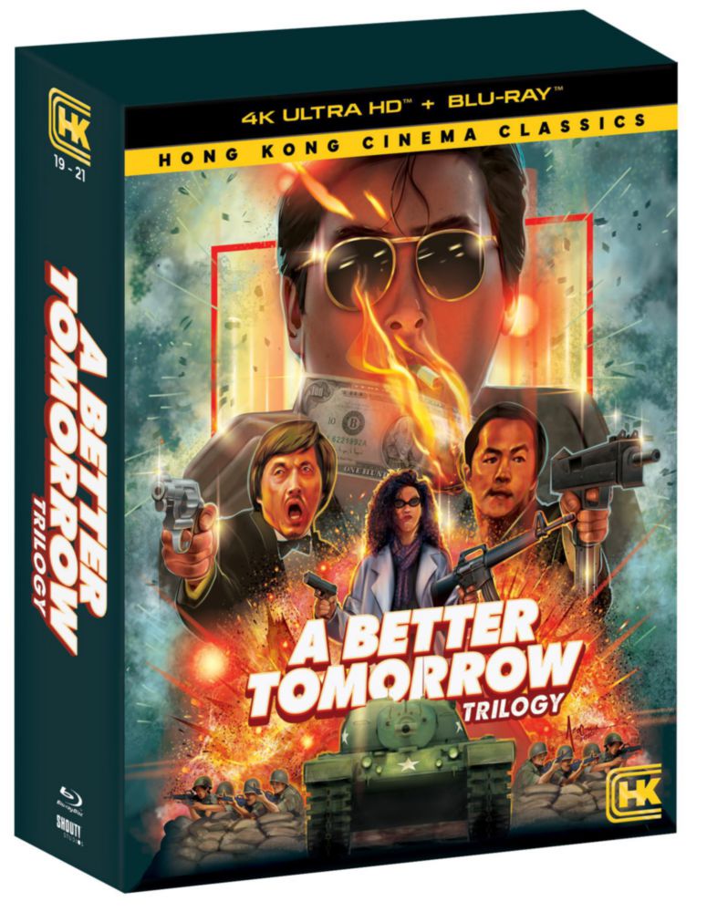 Trilogía A Better Tomorrow en 4K de SHOUT! FACTORY