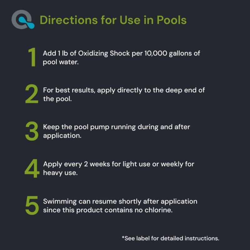 Shock oxidante para piscinas MAV AquaDoc 45 kg a base de oxígeno sin cloro