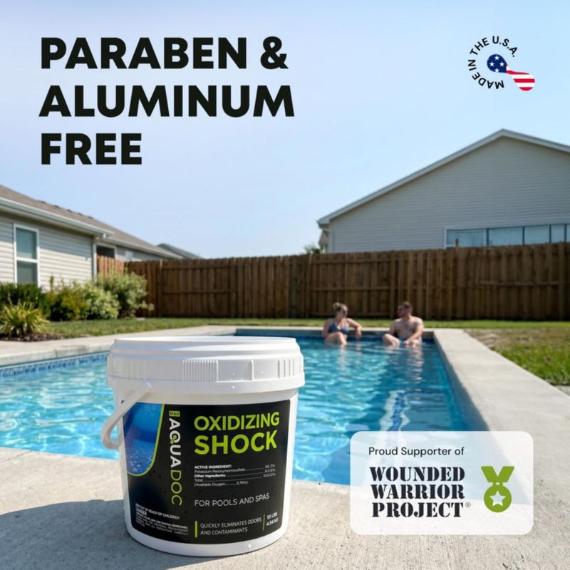 Shock oxidante para piscinas MAV AquaDoc 45 kg a base de oxígeno sin cloro