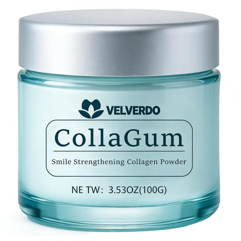 Polvo Dental Mujruko Velverdo con Colágeno 100 g Cuidado del Esmalte