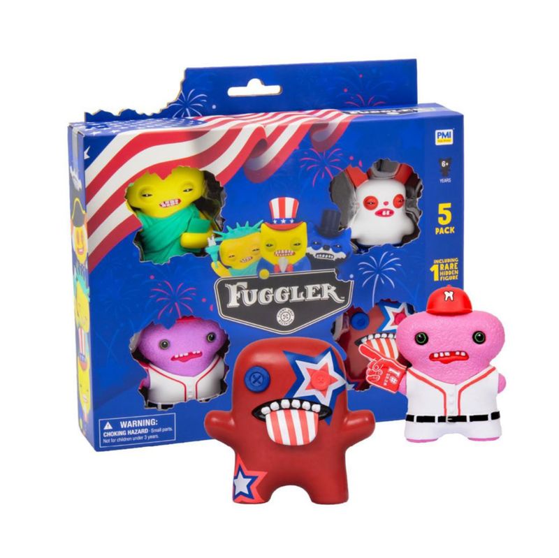 Figuras coleccionables P.M.I. Fuggler USA 250 paquete de 5