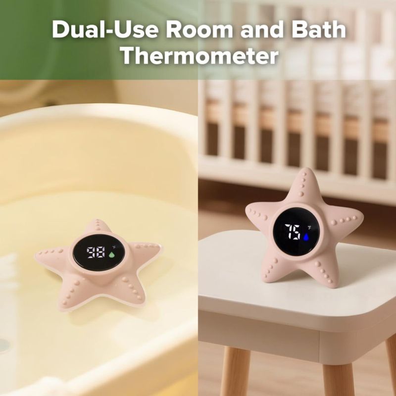 Termómetro Haakaa Estrella de Mar para Baño de Bebé