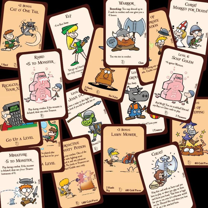 Juego de Mesa Steve Jackson Munchkin Marcado para la Muerte